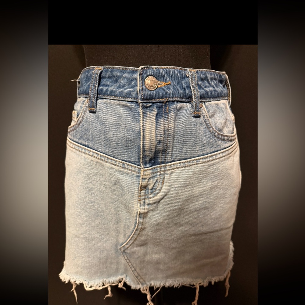 PacSun Blue Denim Skirt